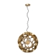 HANNELORE - Lampa wisząca - Ø 40 cm - 1xE27 - Matt Gold / Brass 10423/40/02 Lucide